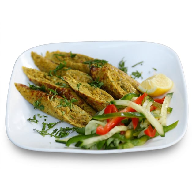 Chicken Reshmi Kebab.